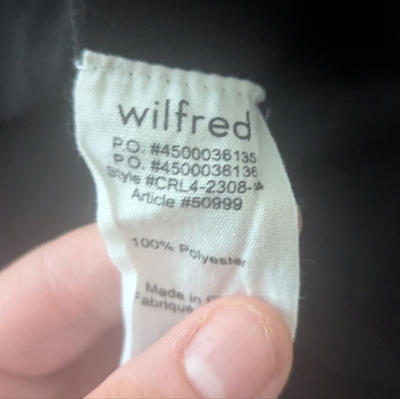 Wilfred Black And White Open Back Top - Picture 6 of 7